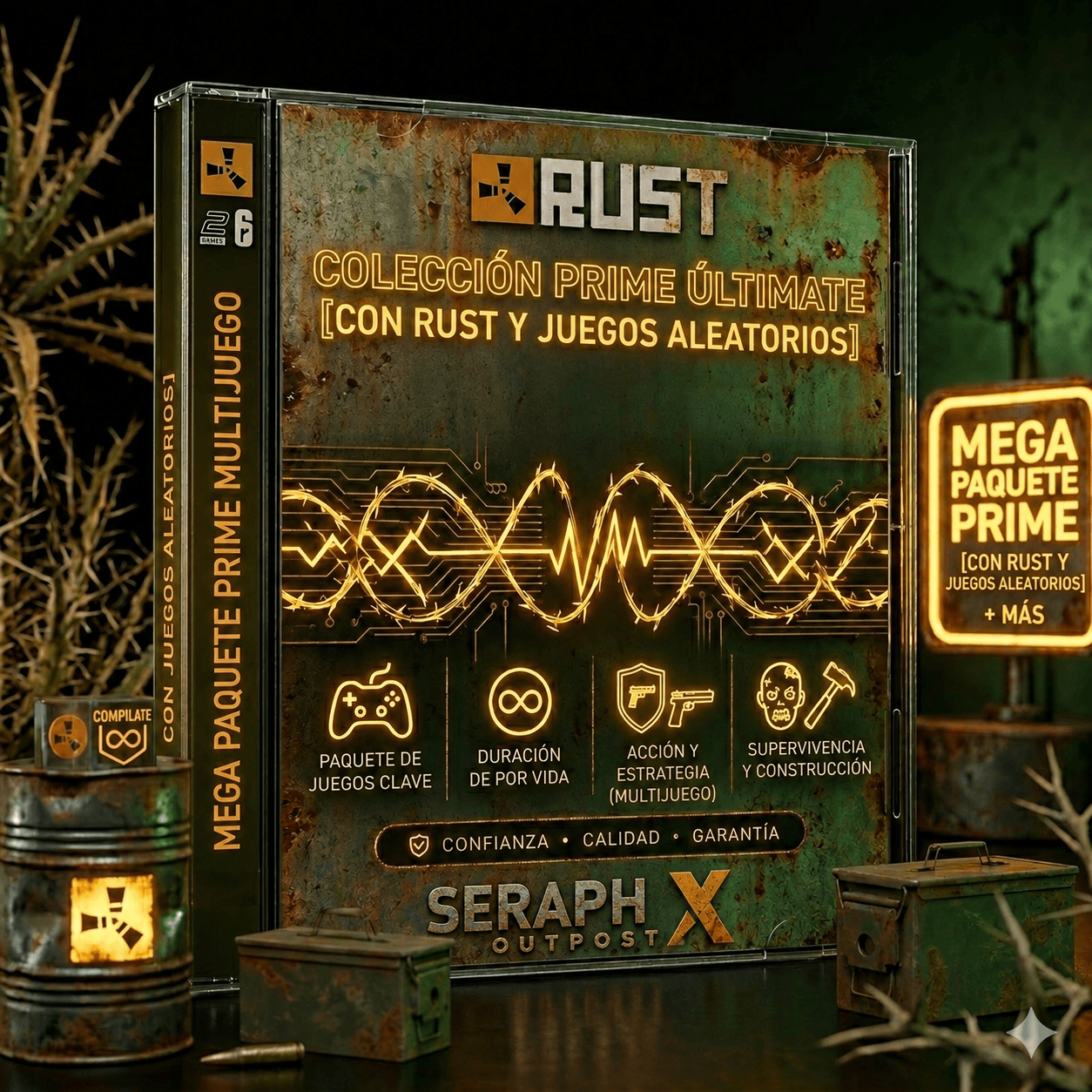 NFA Account with Rust Guaranteed + Random Games Included