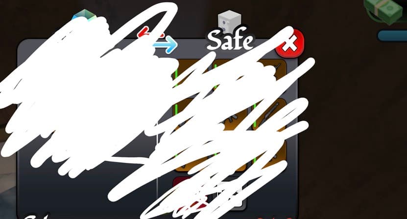 Items  random full safe