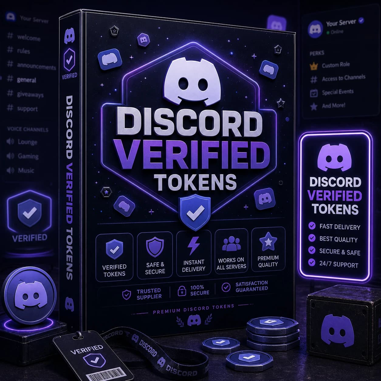 Discord Verified Tokens [Email Verified]