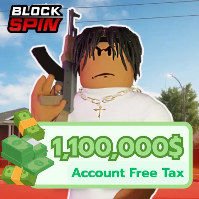 Account $1M Cash💸| Roblox Block Spin - BlockSpin